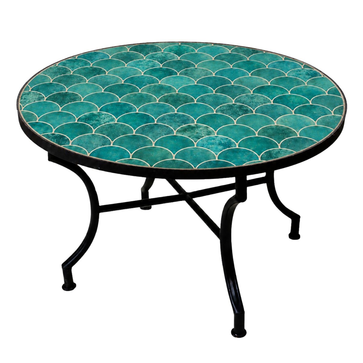 Mosaik Couchtisch Friglia grün &Osl box