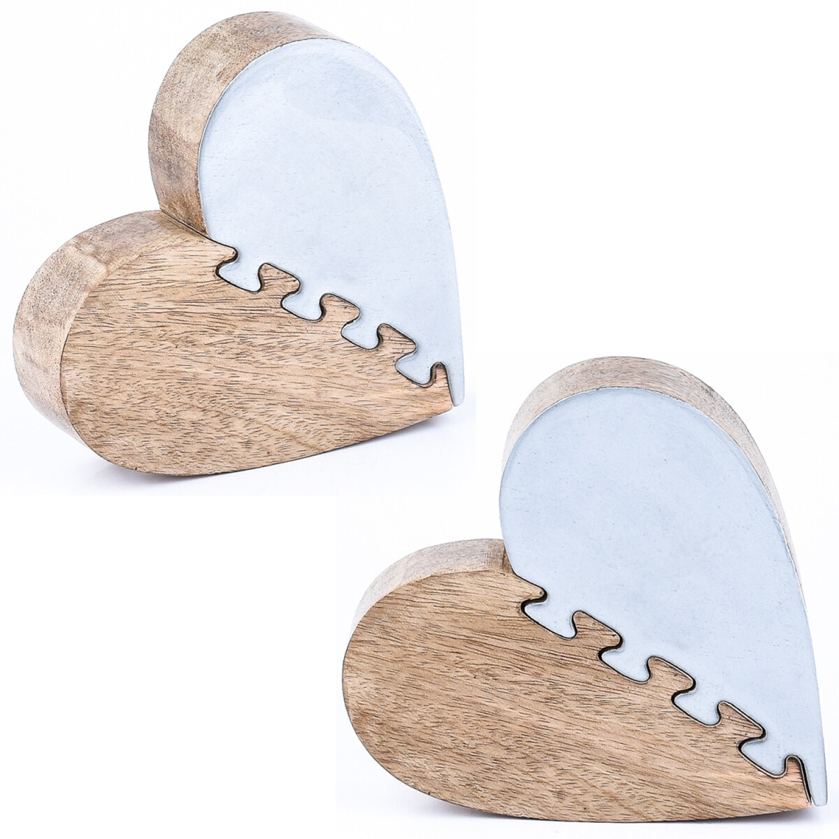 Set van 2 decoratieve standaards, decora box