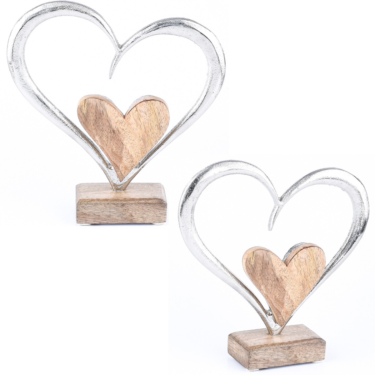 Set van 2 decoratieve figuren, decoratie box