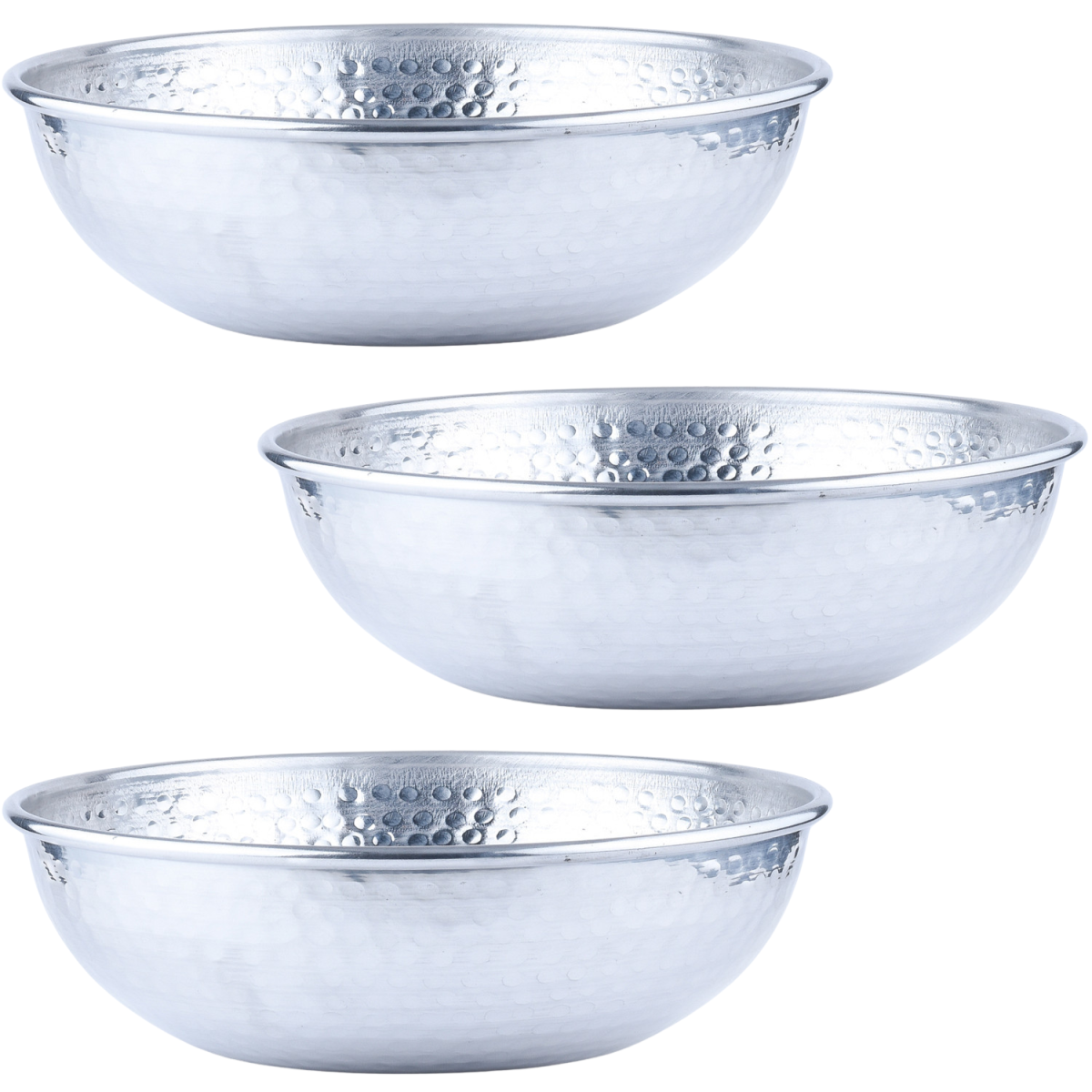 Vintage serveerschaal, 3-delige set, Engla, zilver, 27 cm