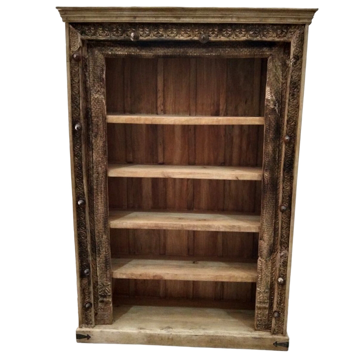 Vintage boekenkast, antiek, 210 cm, mode box