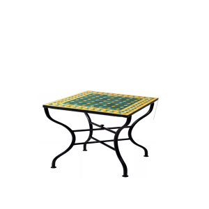 Marokkaanse mozaïektafel Marrakesh Blauw Wit, 50 x...