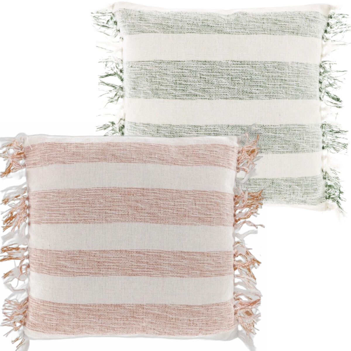 Set van 2 boho-sierkussens, bankkussens, box