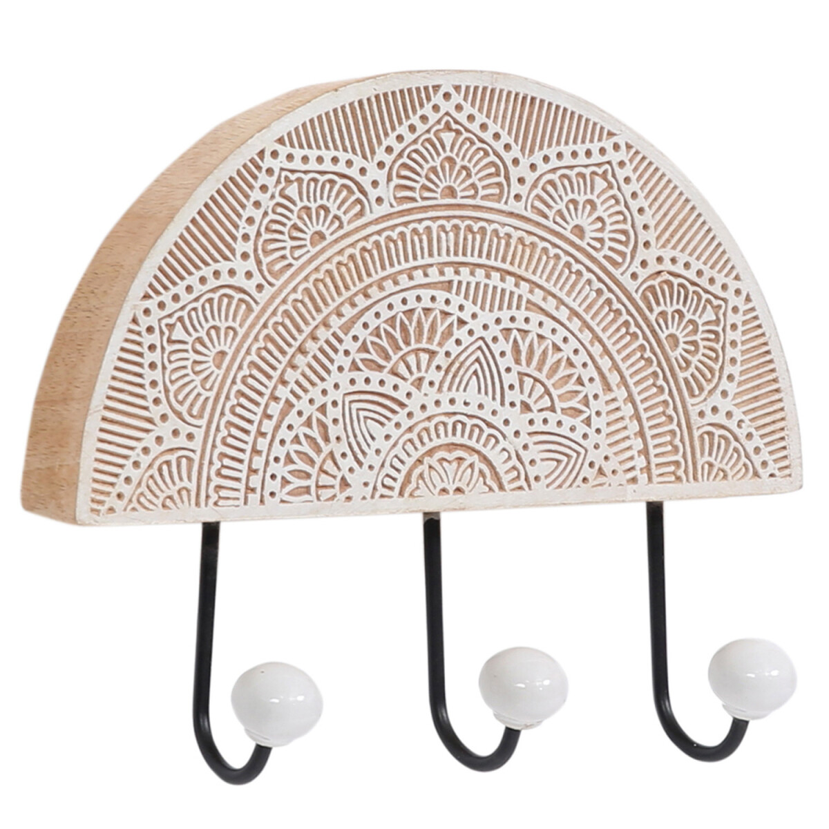 Boho-decoratie Wanddecoratie Mandala Kapstokhaken Kledinghak