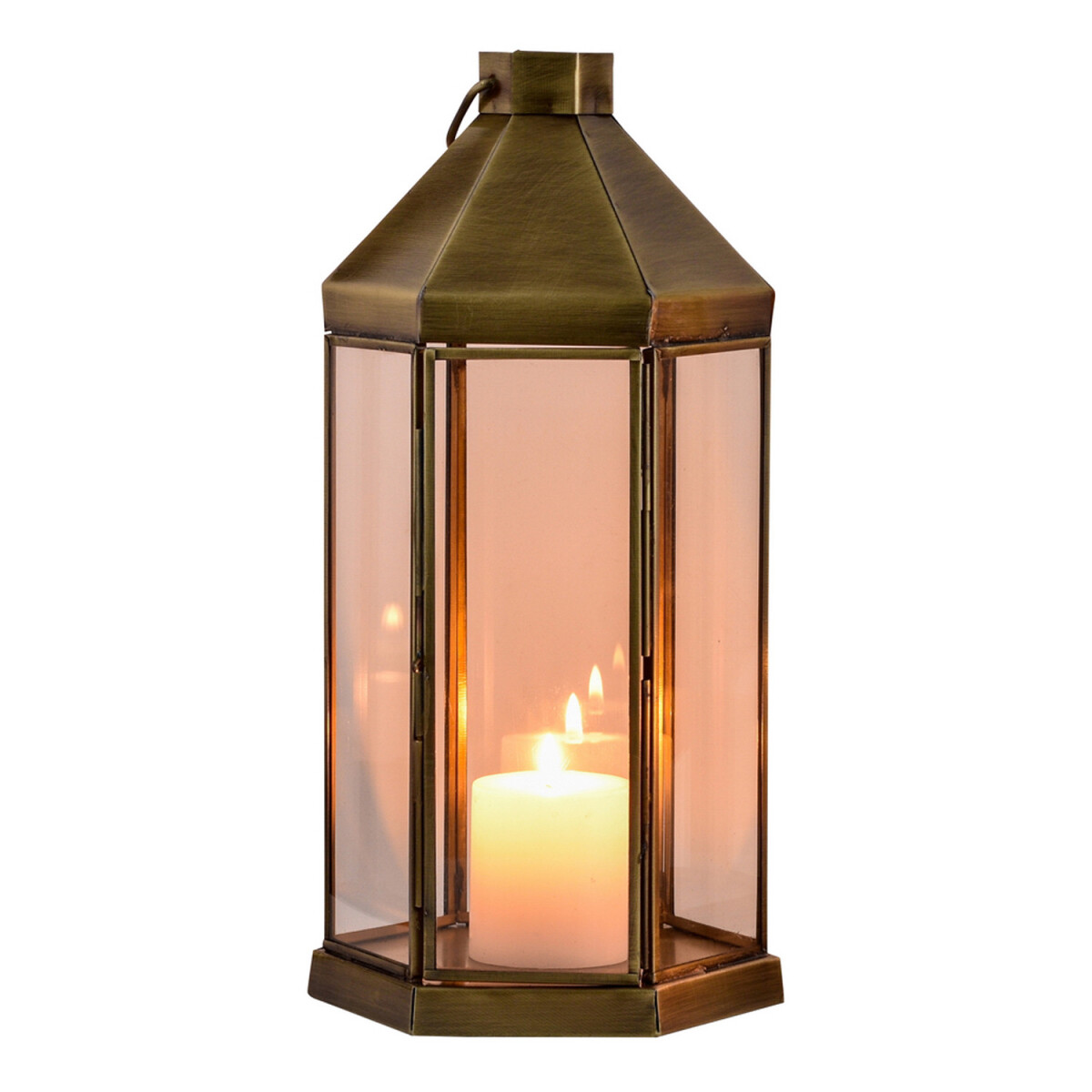 Vintage decoratieve lantaarn, windlicht, box
