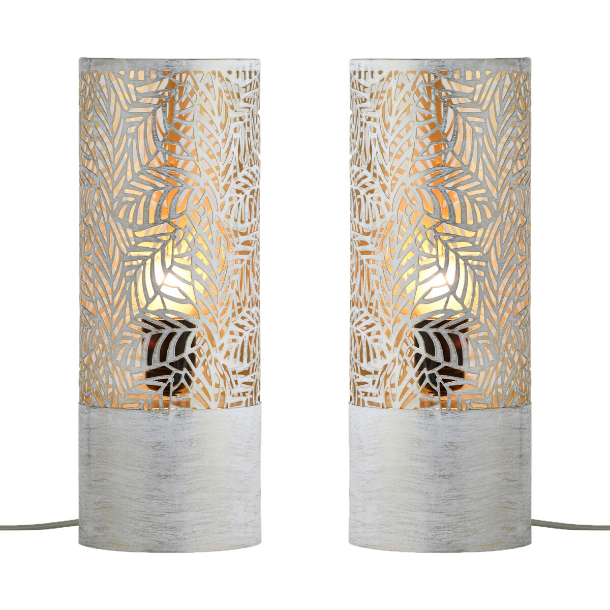 Set van 2 boho-decoratieve tafellampen / box