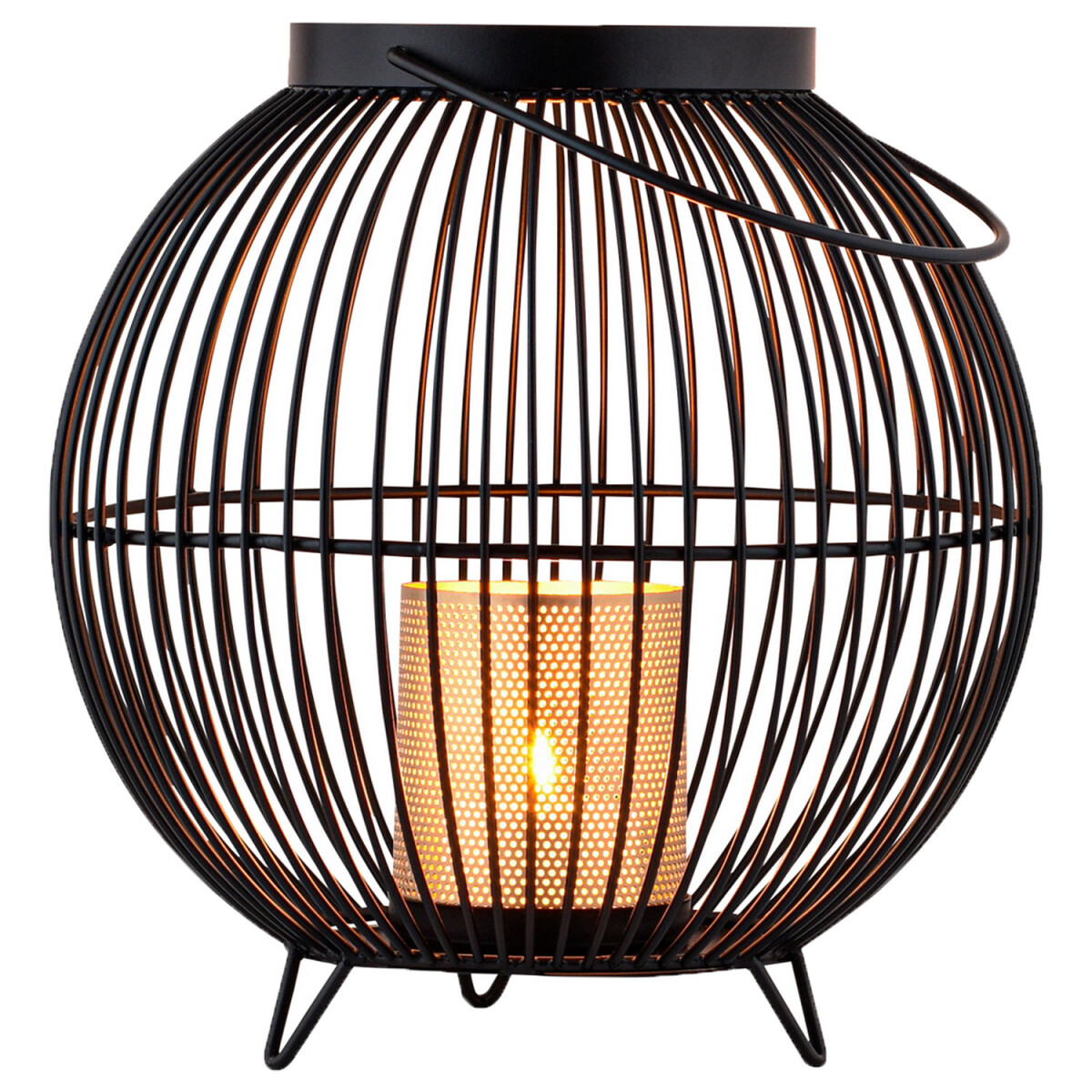 Scandinavische decoratie: windlicht, theelichthouder, kandel