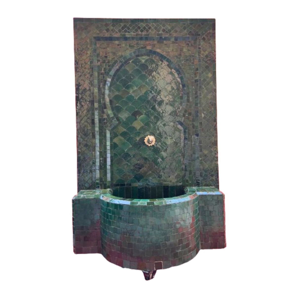 Marokkaanse mozaïek tuinfontein 128 box