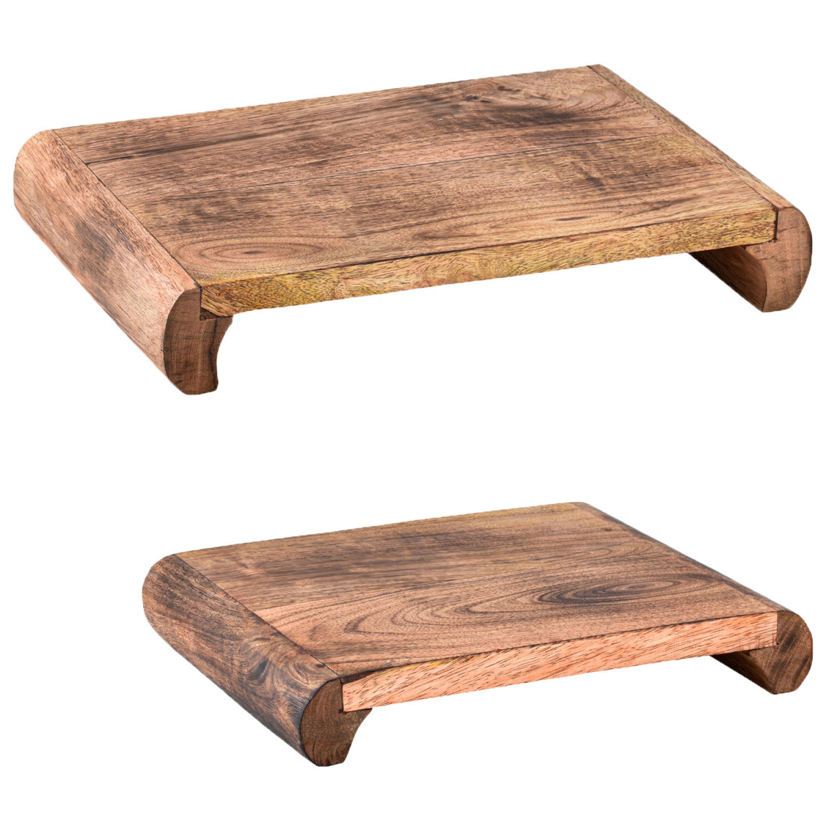 Set van 2 Japanse decoratieve dienbladen box