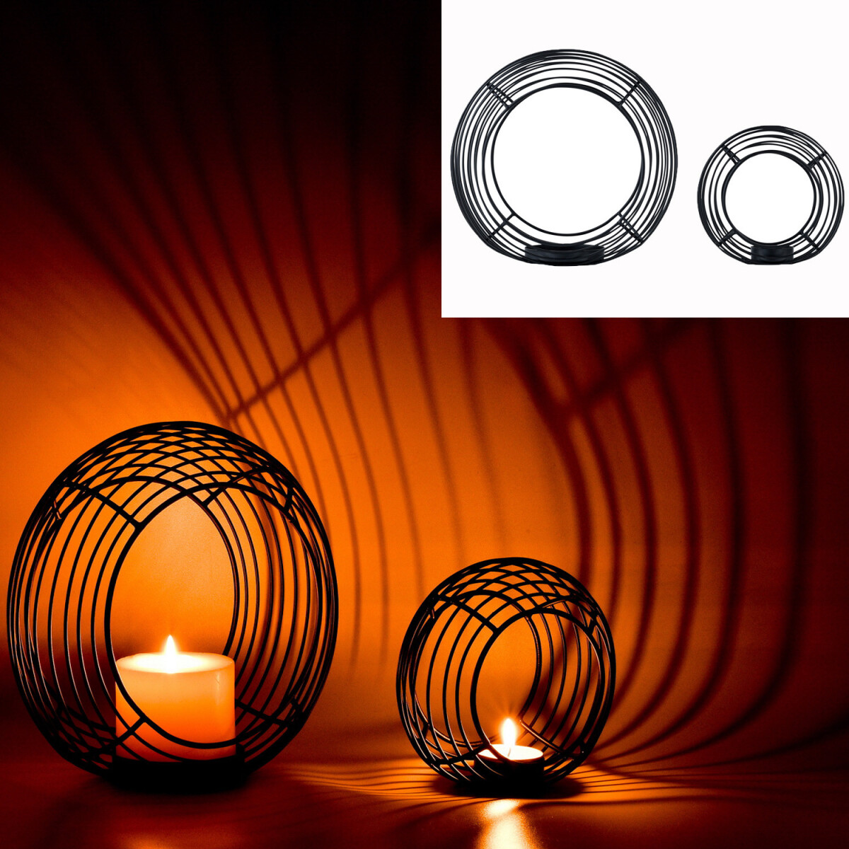 Set van 2 Scandinavische decoratieve the box