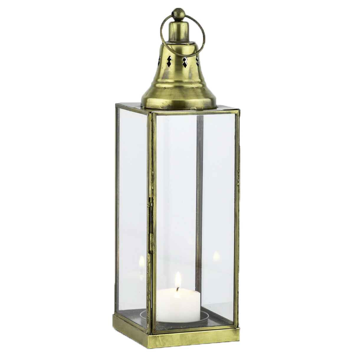 Vintage decoratieve theelichthouder, lantaarn, windlicht, ka