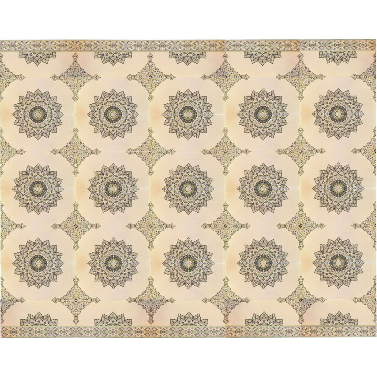 Oosterse wandtegels Tegels  Damascus 1 m² - Patroon 12