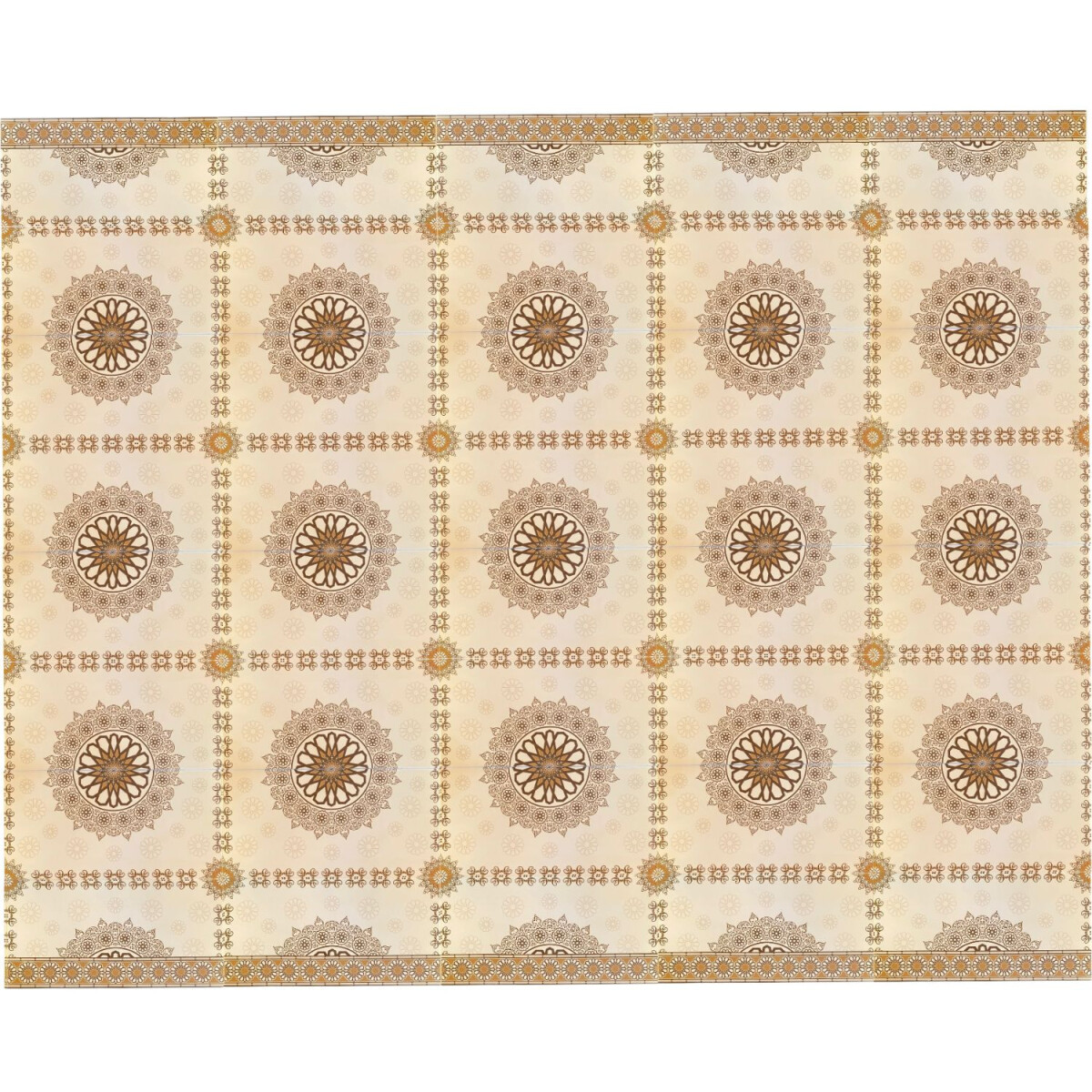 Oosterse wandtegels  Damascus 1 m² - Patroon 13