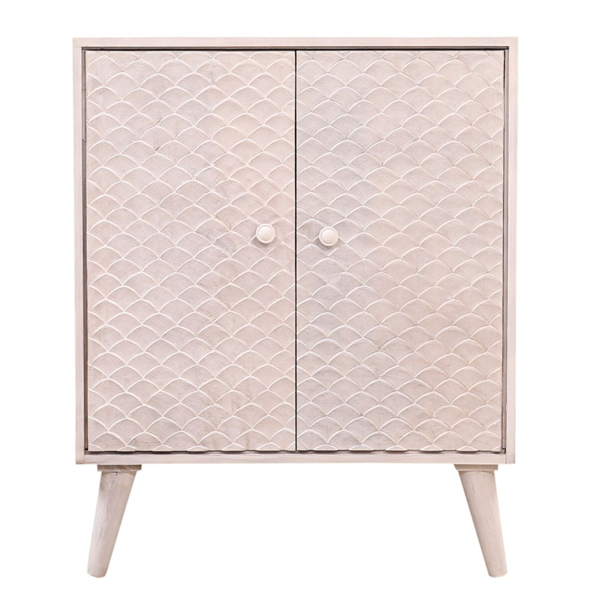 Boho-meubel: houten dressoir Mathis Weis box
