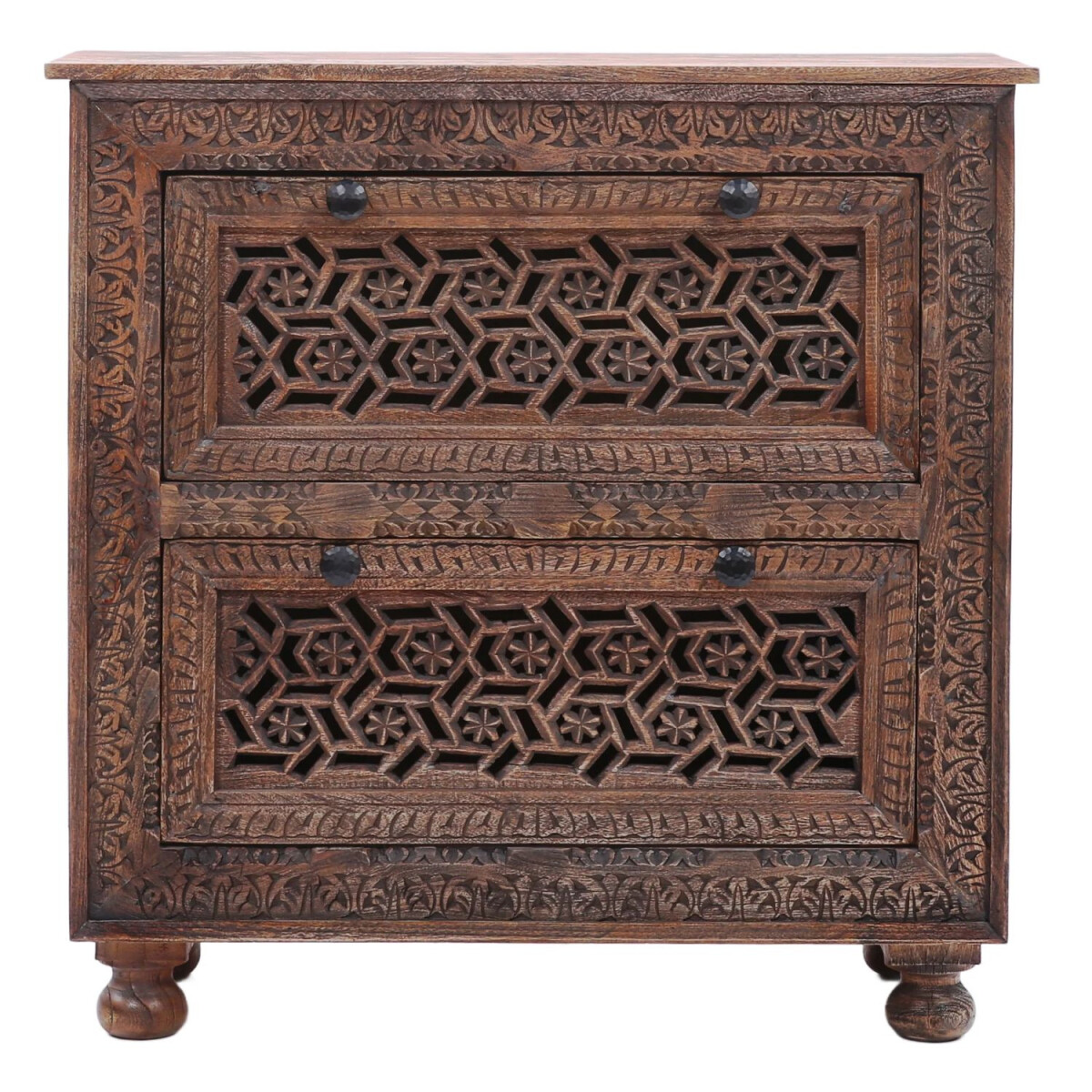 Vintage decoratief dressoir met lade Mas box