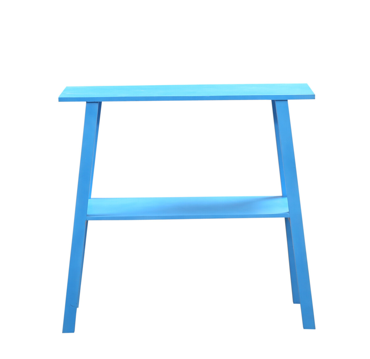 Scandinavische boho-decoratie: consoletafel in Japandi-stijl