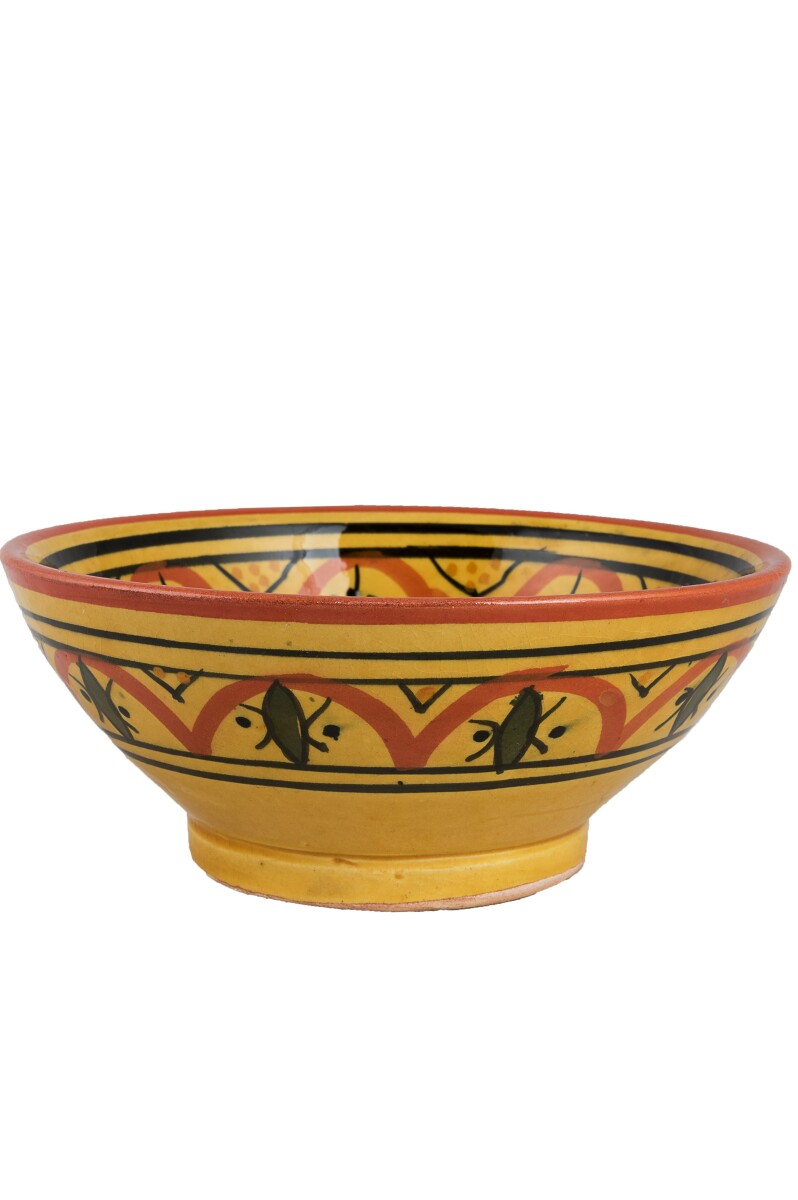 Marokkaanse keramische schaal Amoda - 17 cm -