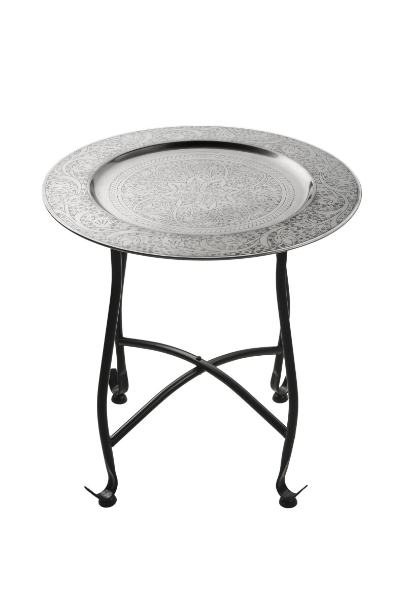 Oosterse decoratieve bijzettafel, klapta box