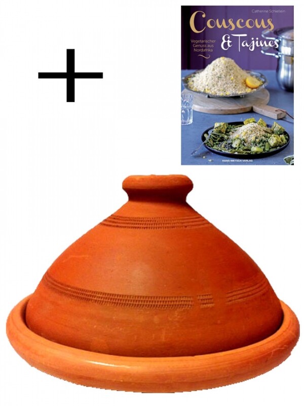 Set van 2, ORIGINELE tajine Ø 35  box