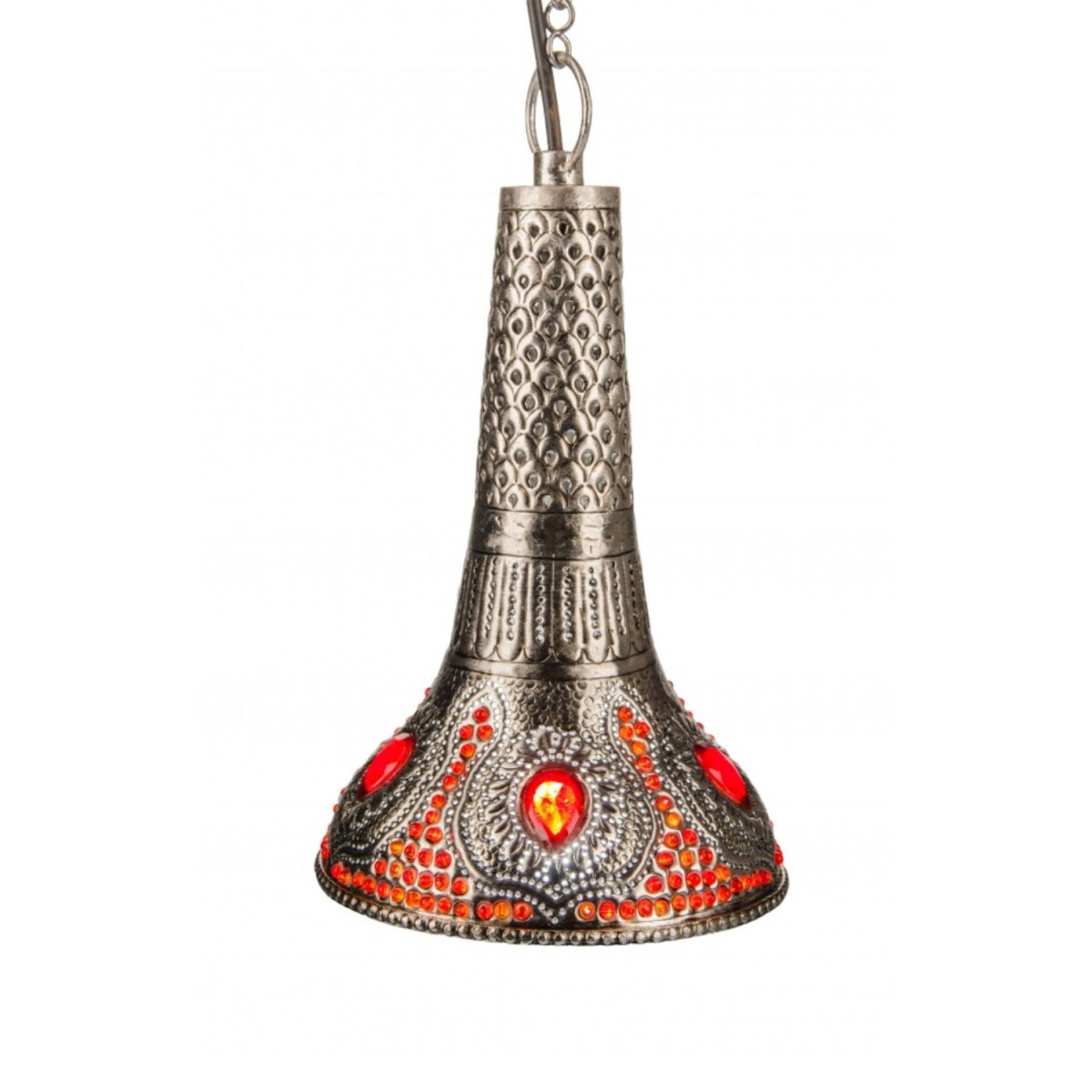 Hanglamp Ajdina Zilver 30 cm | Marokkaan box