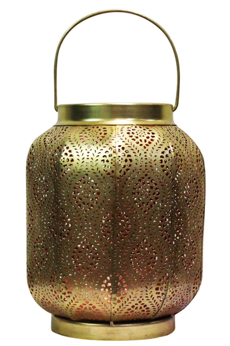 Oosterse Indiase windlicht Baghira Goud box