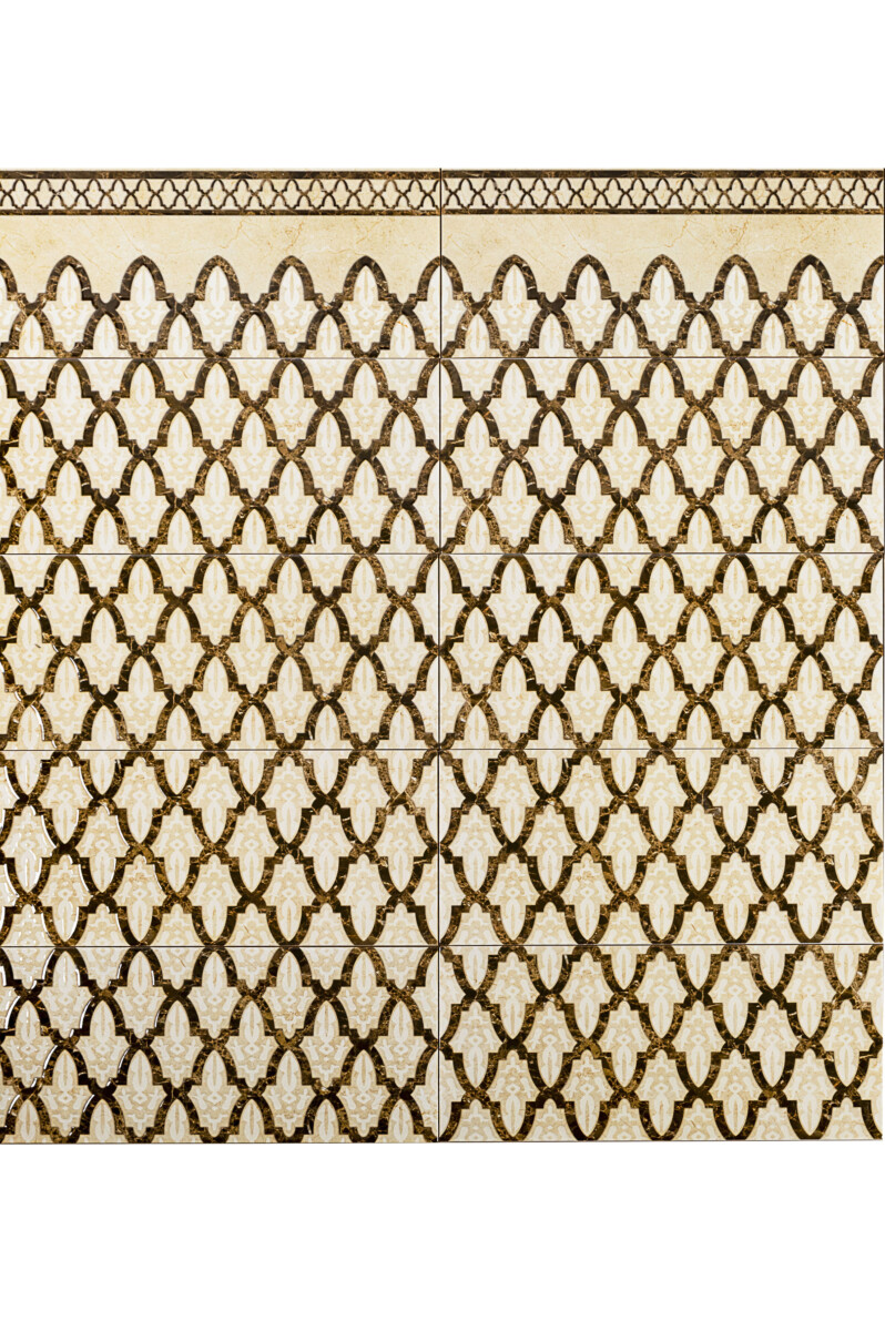 Oosterse wandtegels Damascus 1 m² - Patroon 2