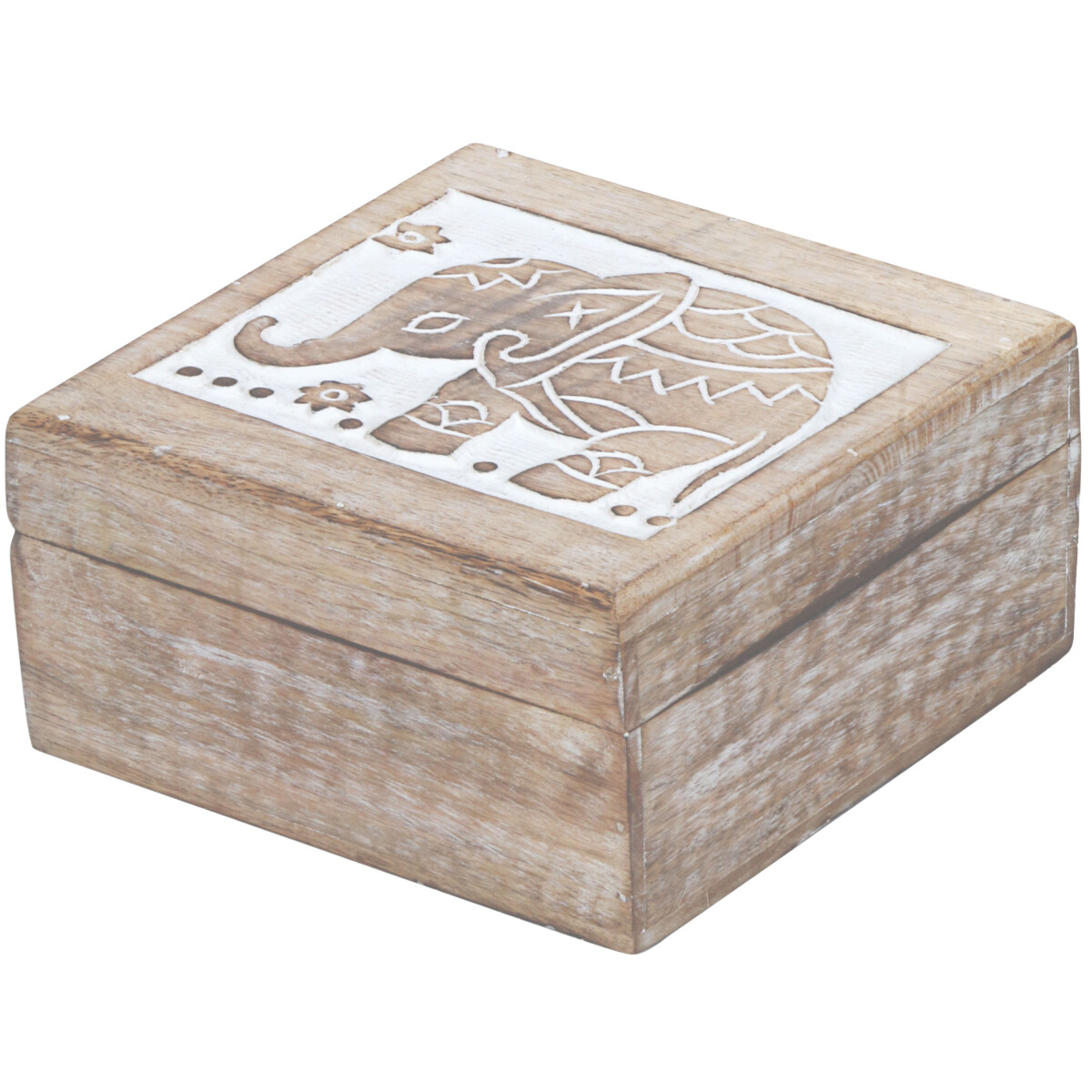 Oosterse houten opbergdoos Awa box