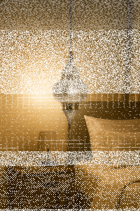 Hanglamp Hayati zilver 55 cm | Marokkaanse lamp van messing