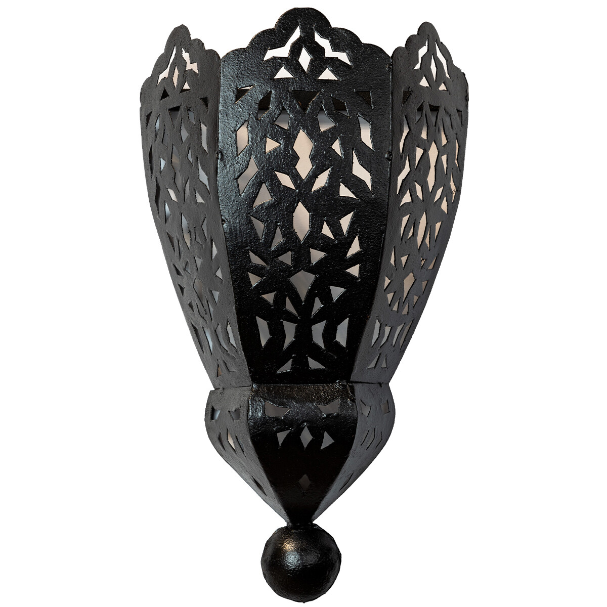 Marokkaanse wandlamp Rida 30 cm | Handge box