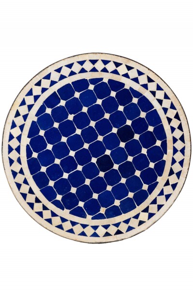 Blauw-beige