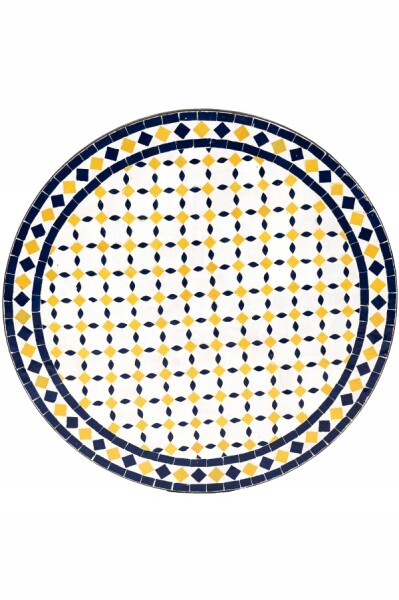 Wit-geel-blauw